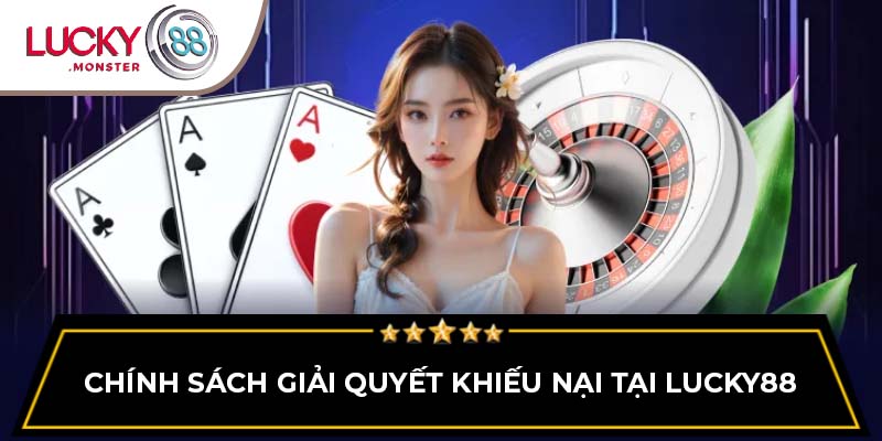 Chính sách giải quyết khiếu nại tại Lucky88